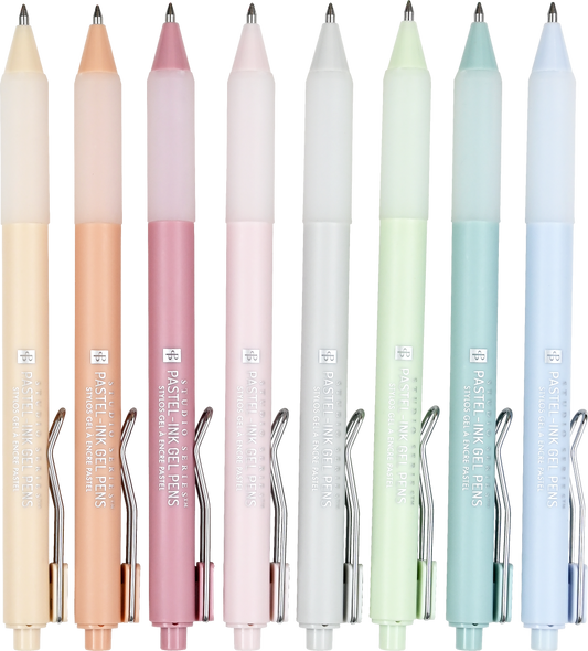 Pastel Gel Pens (Set of Eight)