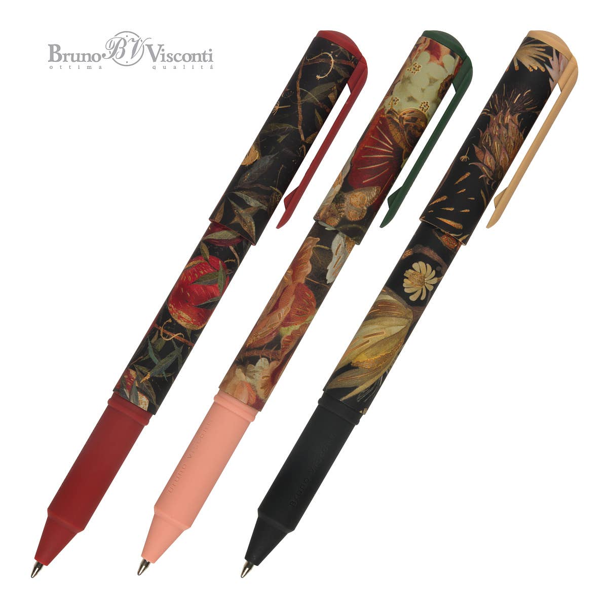 Ballpoint Pen; DreamWrite - Lush Flora Series (Black Ink)