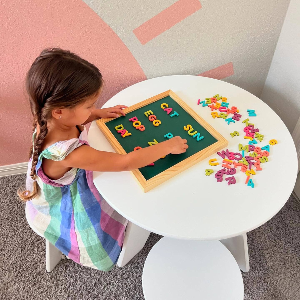 Magnetic Letters; Rainbow Pop | The Type Set Co.