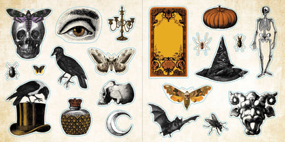 Sticker Book; Loads of Ephemera! (Over 580 Stickers)