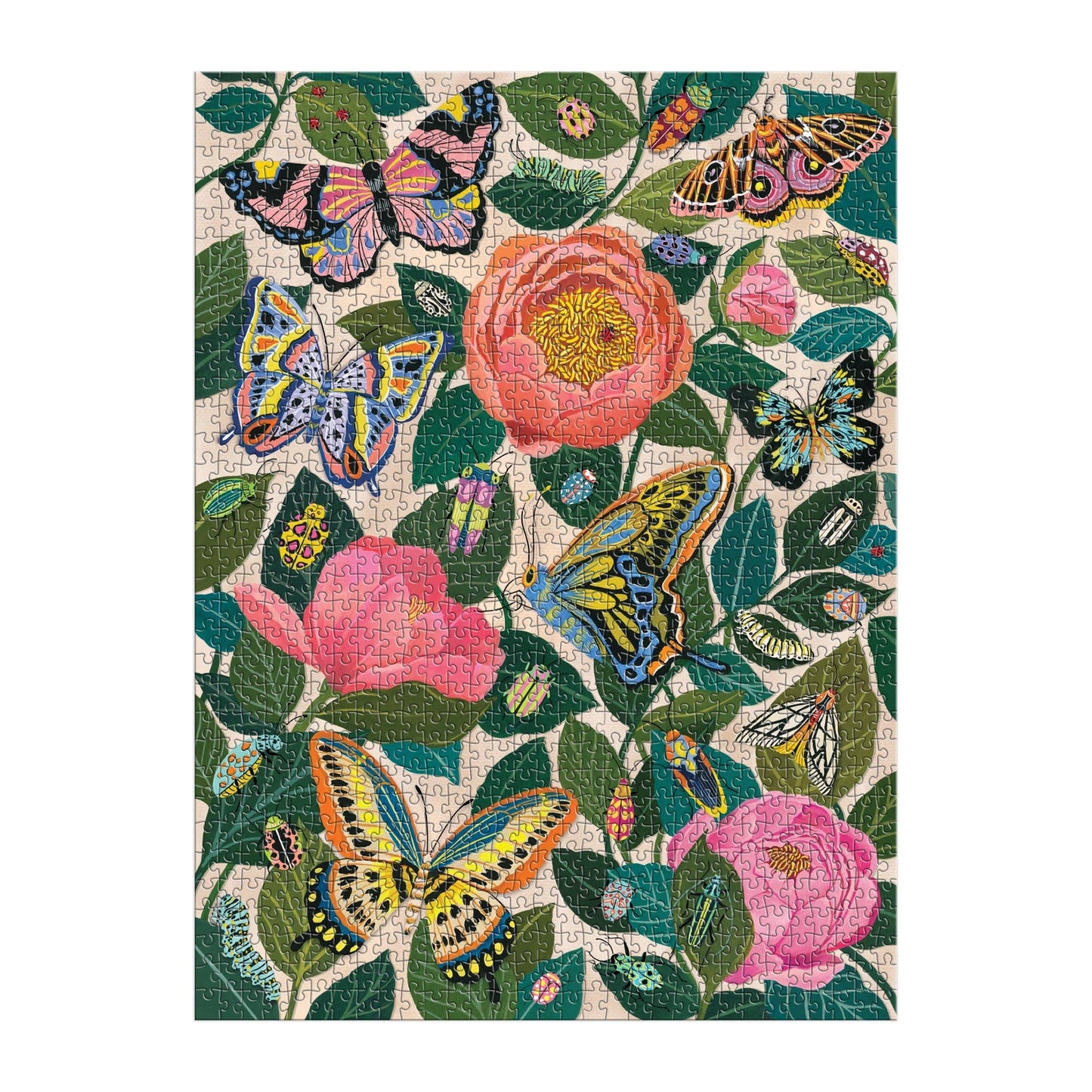 Jigsaw Puzzle; Between the Blooms 1000 Piece Foil Puzzle