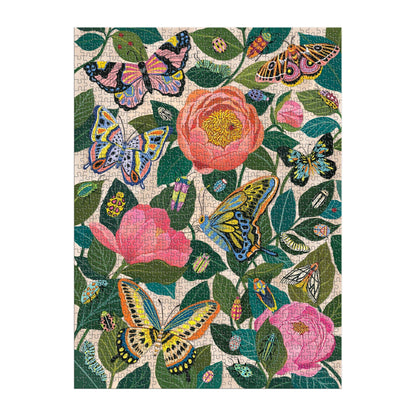 Jigsaw Puzzle; Between the Blooms 1000 Piece Foil Puzzle