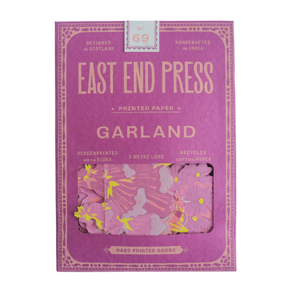 Sewn Garland; Spring Garden