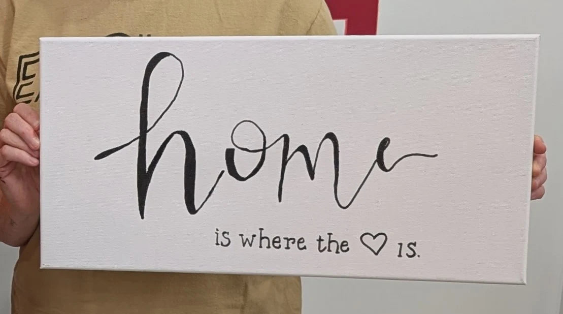 Faux Calligraphy on Canvas Workshop with Tricia - Friday, October 17, 2025