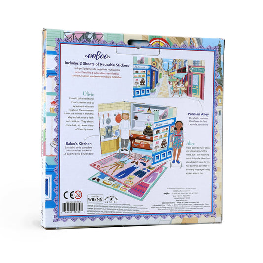 Eeboo Paper Dolls; A Day in Paris