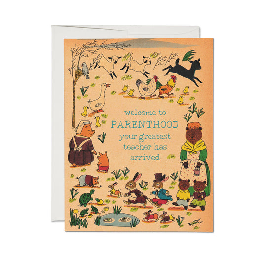 Greeting Card; Richard Scarry Parenthood