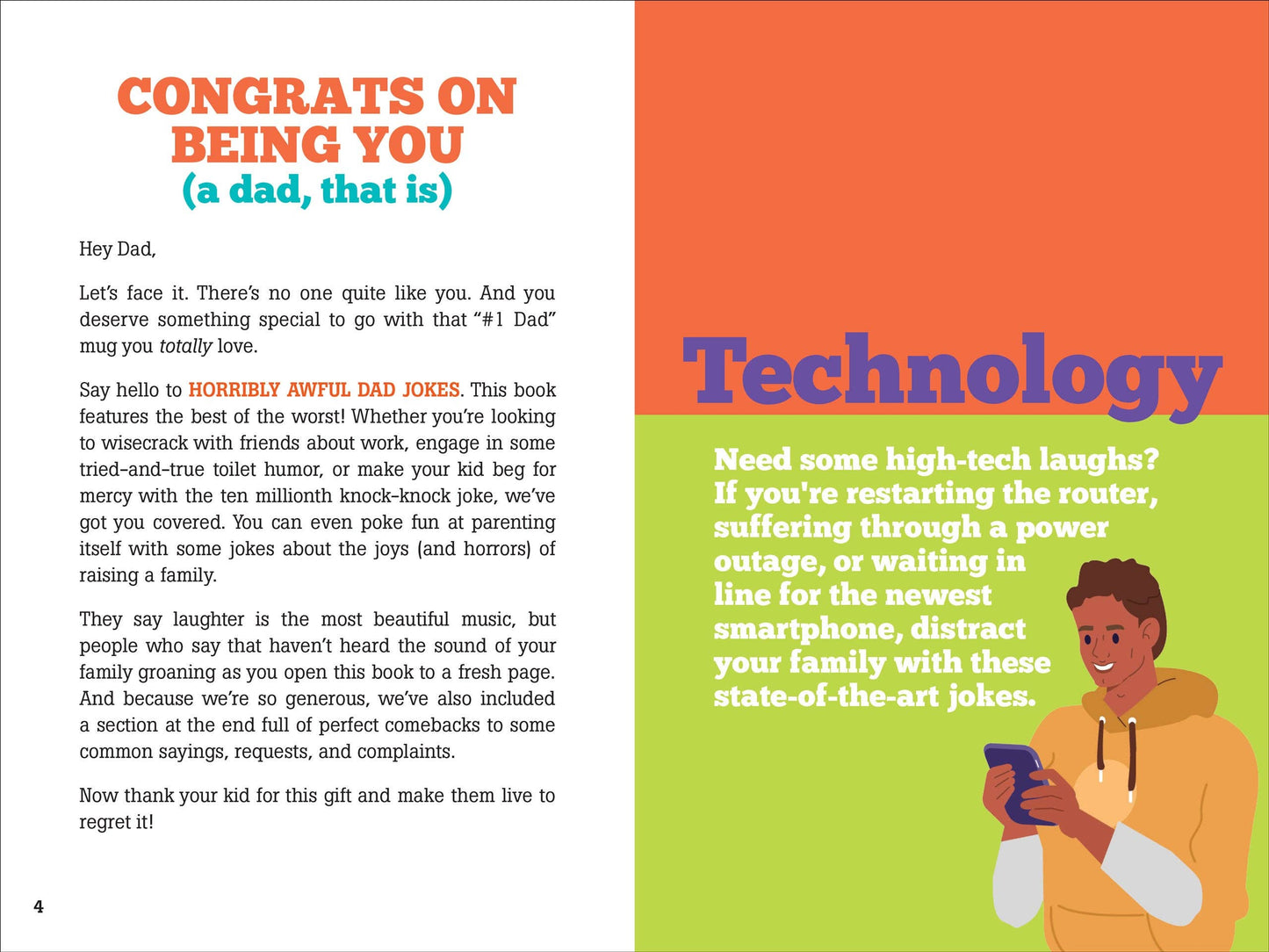 Book; Horribly Awful Dad Jokes