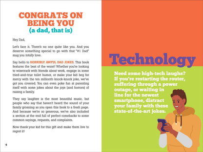 Book; Horribly Awful Dad Jokes