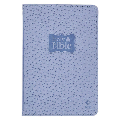 Bible NLT Infant New Testament (Faux leather, Blue)