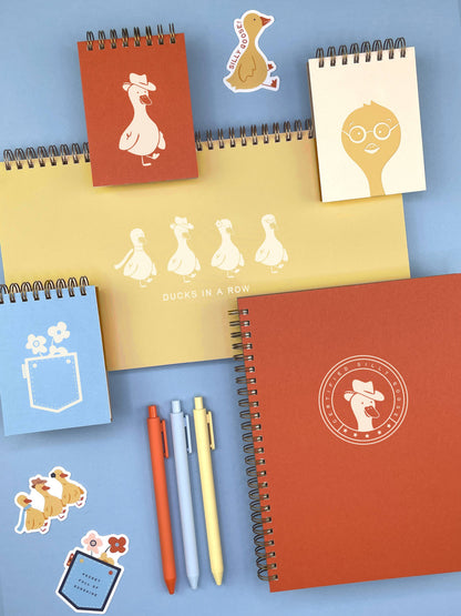 Mini Jotter Notebook; Howdy Duck