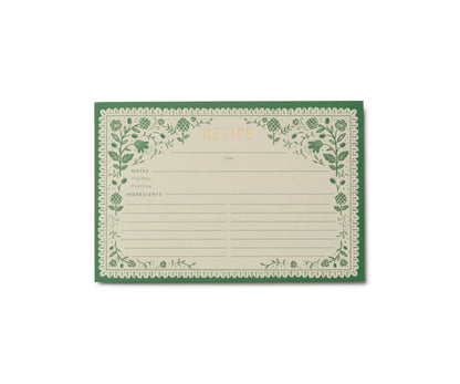 Rifle Paper Co. Recipe Cards; Artichoke (Pack of 12)