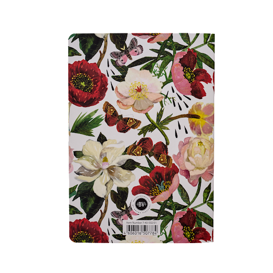 Notebook; Peonies (Size A5)