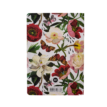 Notebook; Peonies (Size A5)