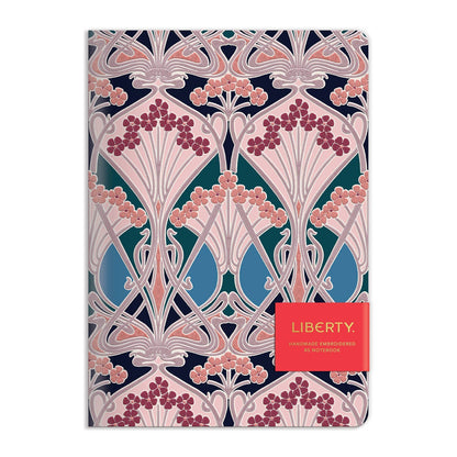 Journal; Liberty Ianthe (Handmade Embroidered)