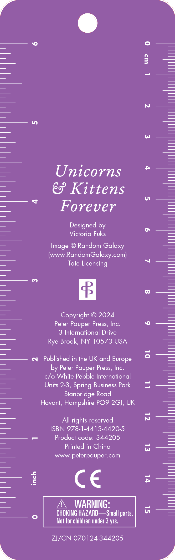 Beaded Bookmark; Unicorn & Kittens Forever