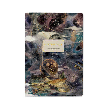 Notebook; Galaxy - BV by Bruno Visconti