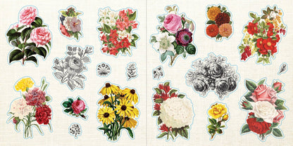 Sticker Book; Loads of Ephemera! (Over 580 Stickers)