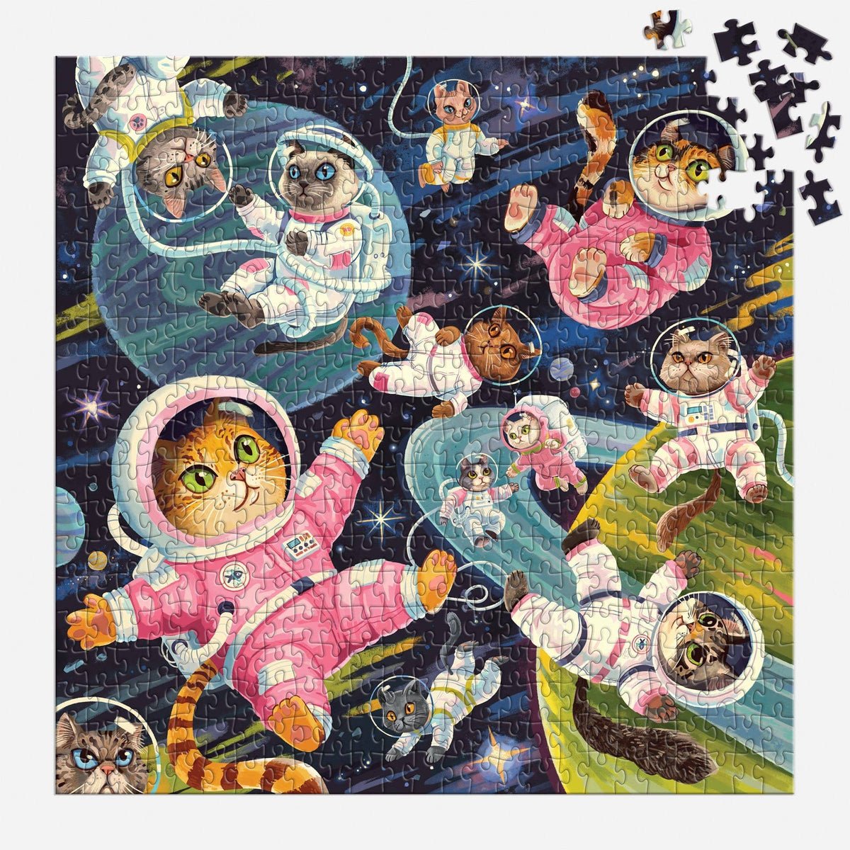 Jigsaw Puzzle; A Space Meowdyssey (500 Pieces)