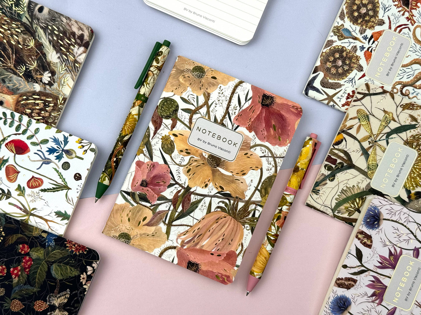 Notebook; Soft Petals - BV by Bruno Visconti