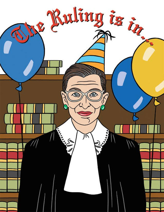Birthday Card; RBG Supreme