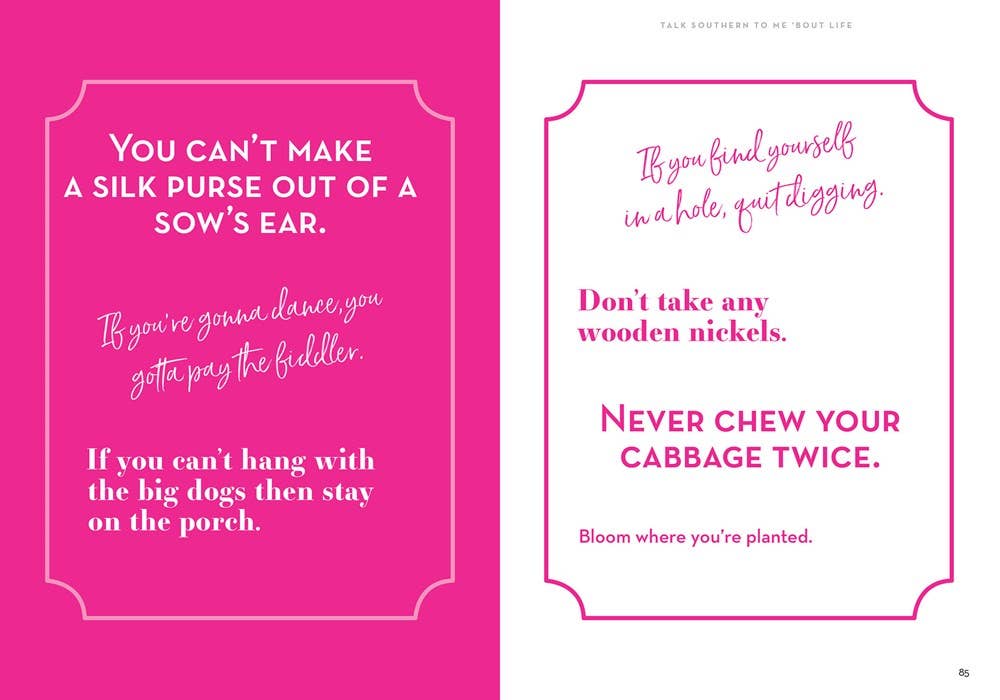 Book; Talk Southern to Me: Stories & Sayings to Accent Your Life