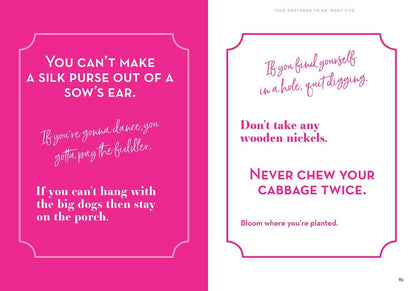 Book; Talk Southern to Me: Stories & Sayings to Accent Your Life