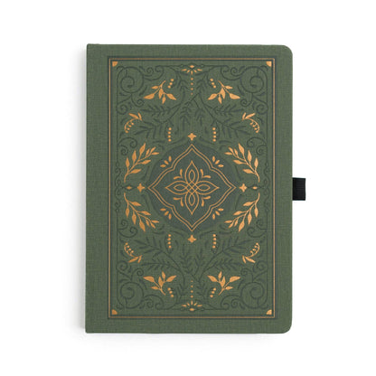 Notebook; Storybook in Vintage Olive B5 Dot Grid | Archer and Olive