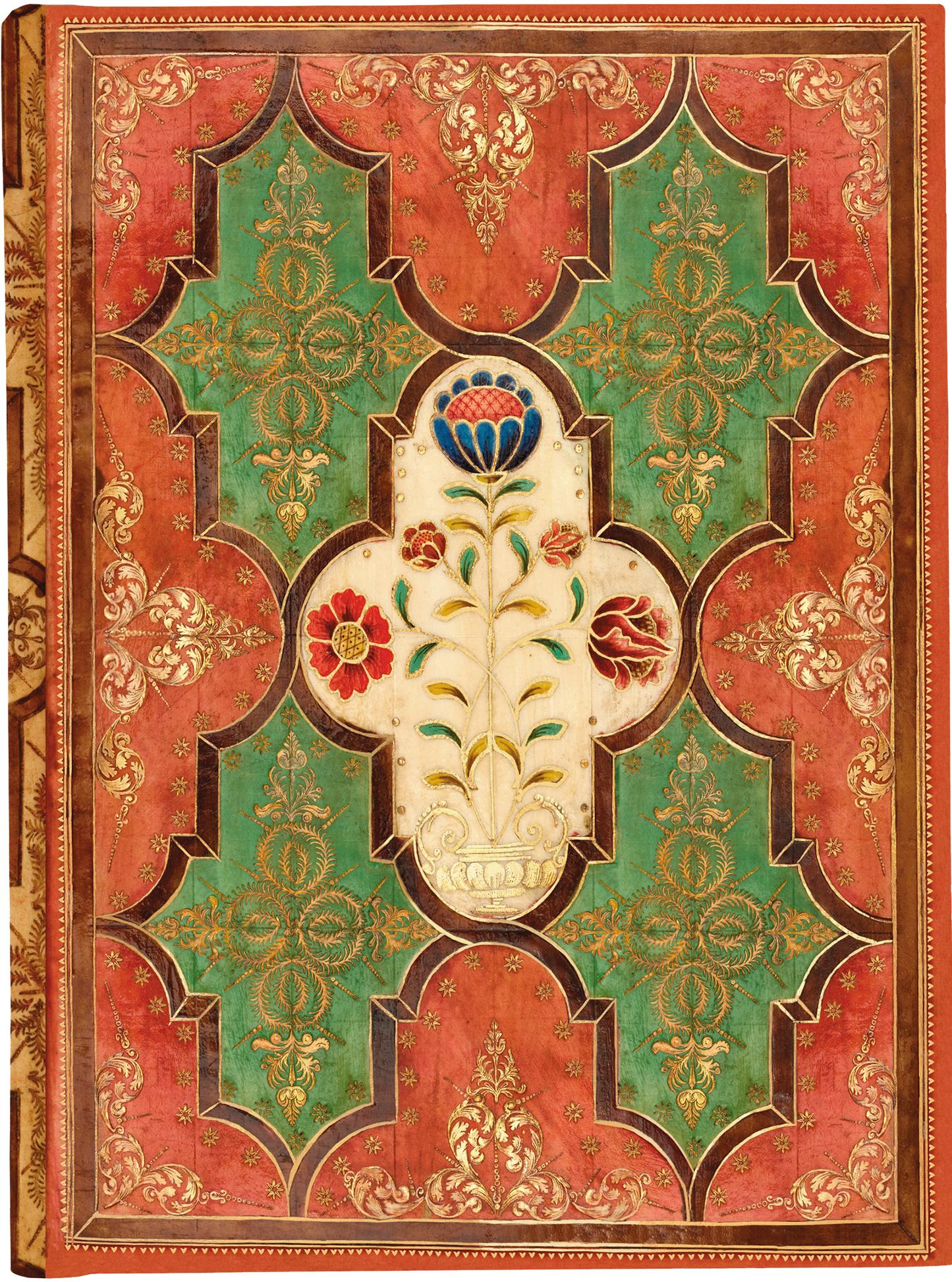 Journal; Floral Parchment