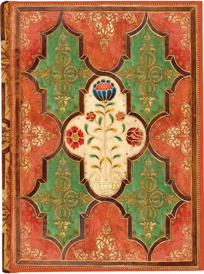 Journal; Floral Parchment