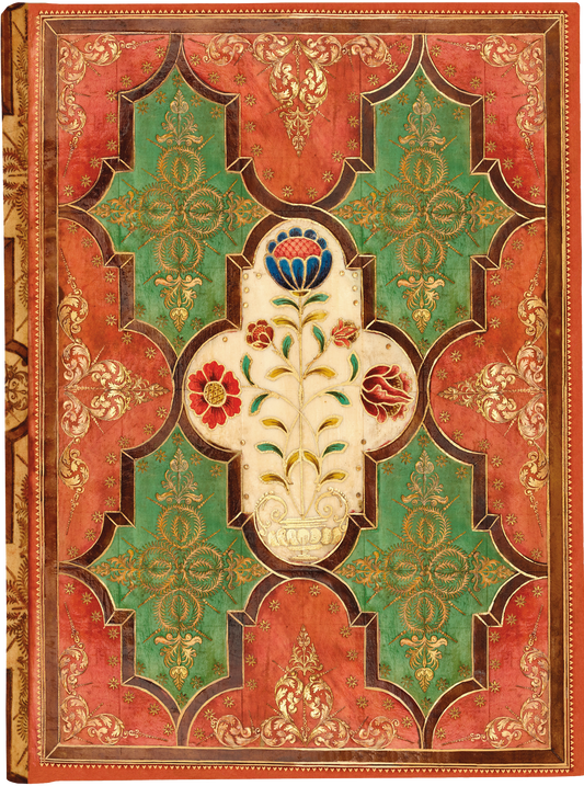 Journal; Floral Parchment