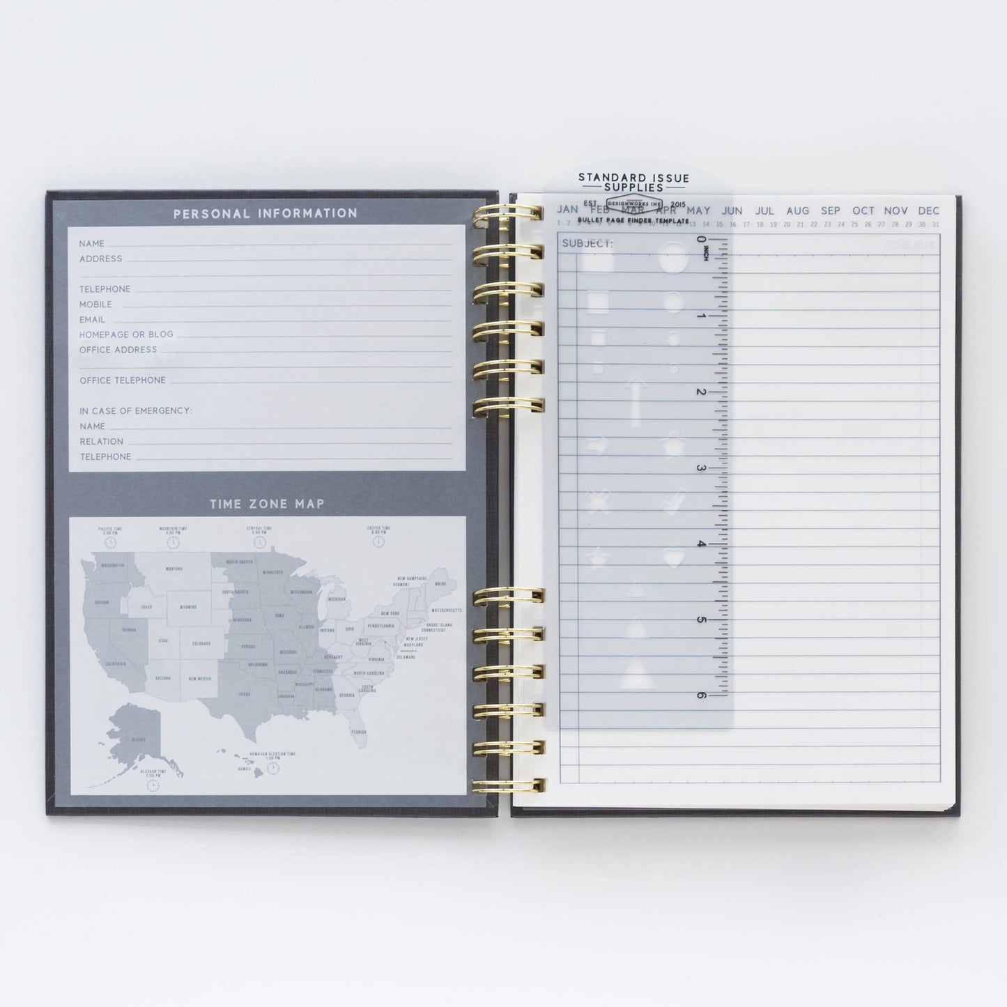Standard Issue Journal No 12 Black