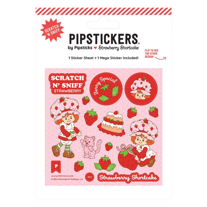 Strawberry Shortcake & Custard Scratch 'n Sniff Stickers (2ct)