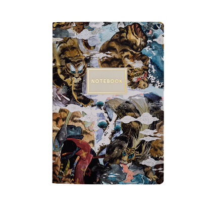 A5 Notebook; Tiger - BV by Bruno Visconti