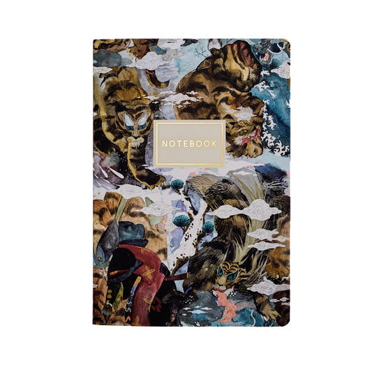 A5 Notebook; Tiger - BV by Bruno Visconti