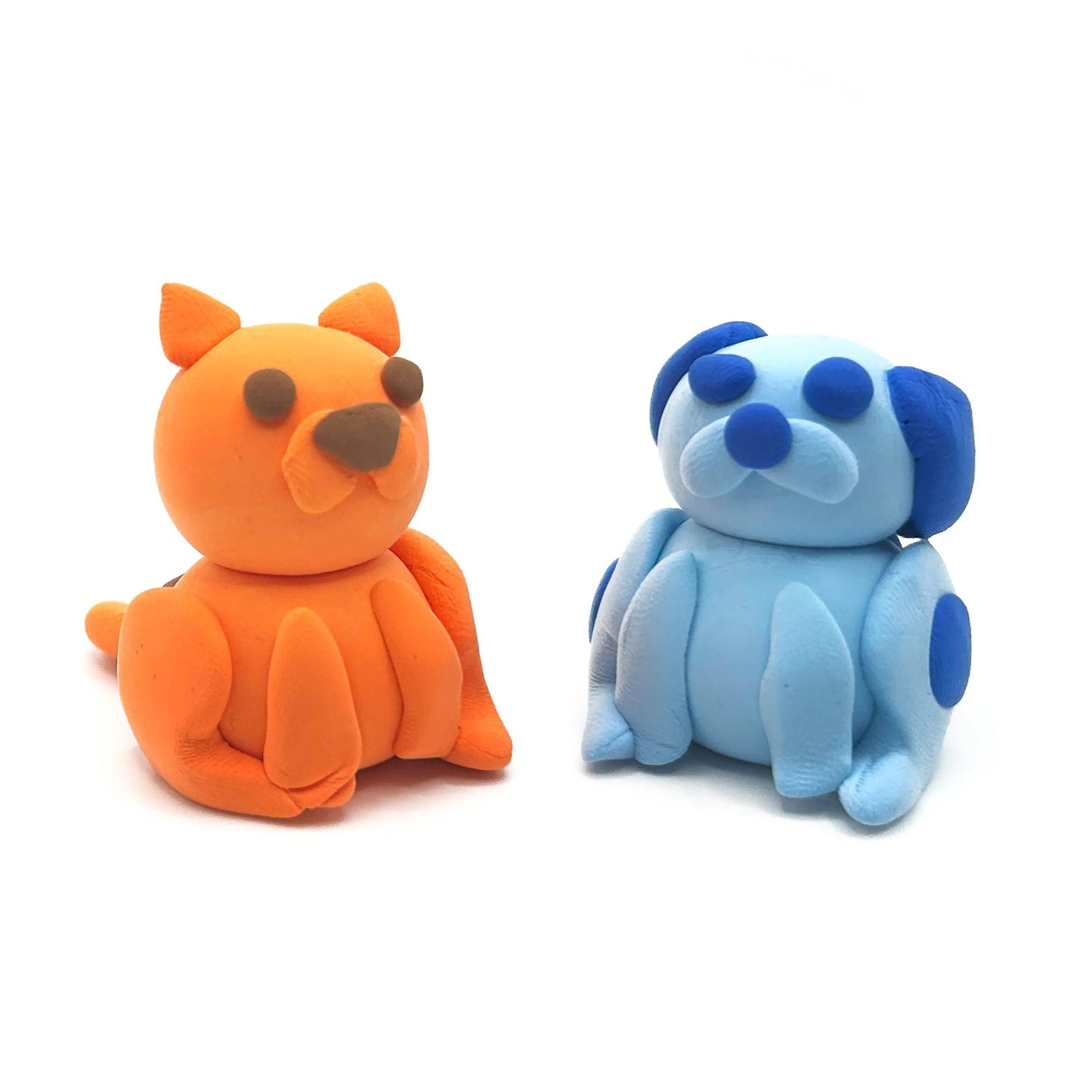 Ooly Creatibles D.I.Y. Air-Dry Clay Kit; Pet BFFs (Set of 4)