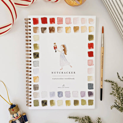 Watercolor Workbook; Nutcracker By Emily Lex