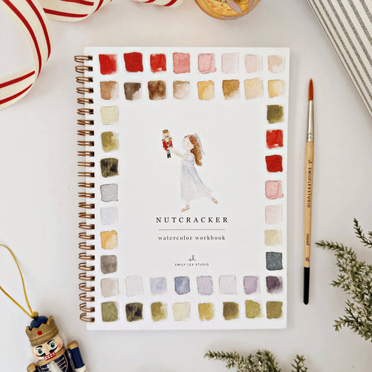 Watercolor Workbook; Nutcracker By Emily Lex