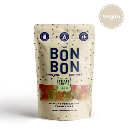 Gummy Candies; Vegan Bears By La boîte à bonbons