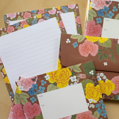 ROSE GARDEN / Letter Writing Set