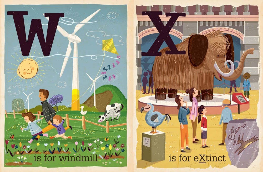 Board Book; E is for Earth  ( Earth Day)