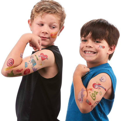 Tattoo Palooza: Temporary Tattoos - Awesome Doodles (3 Sheets)