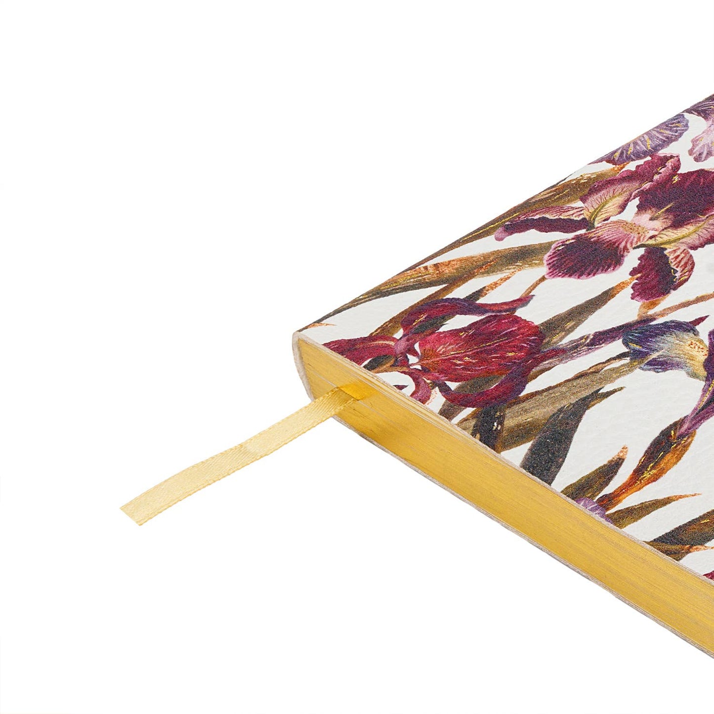 A5 Daily Planner; Irises (Vegan Leather)
