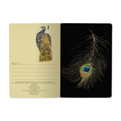 Notebook; Magic Peacocks (Size A5)