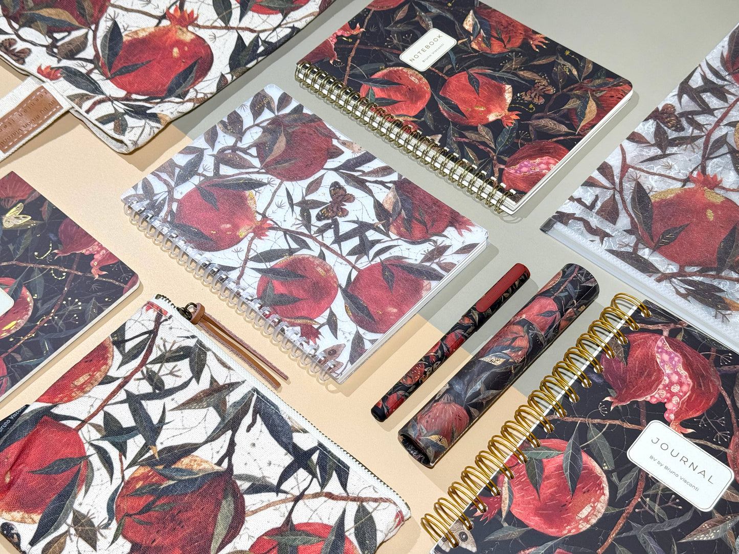 Ballpoint Pen; DreamWrite - Lush Flora Series (Black Ink)