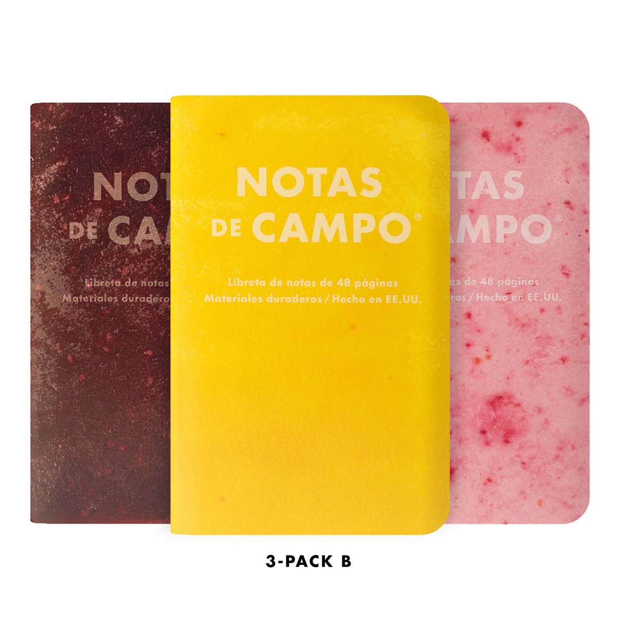 Memo Book Set; Paletas Pack C, 3-Pack | Field Notes