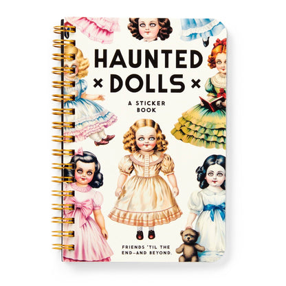 Sticker Book; Haunted Dolls by Brass Monkey