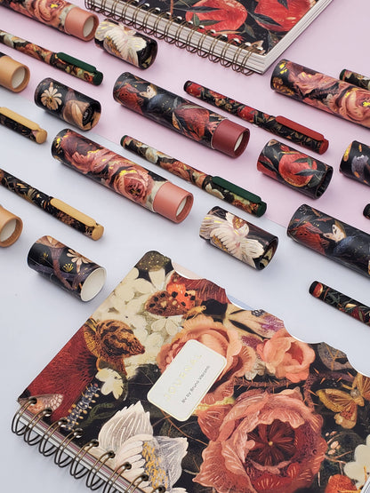 Ballpoint Pen; DreamWrite - Lush Flora Series (Black Ink)