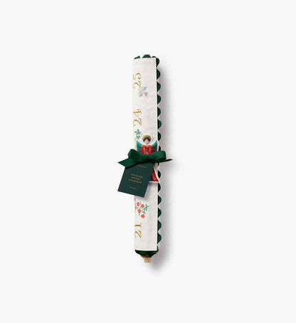Rifle Paper Co. Nativity Embroidered Hanging Advent Calendar