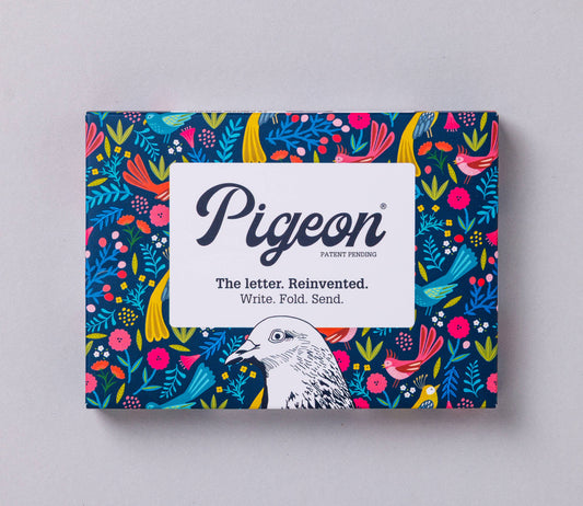 Folding Letter Set; Magical Menagerie Pigeon | Pigeon Posted