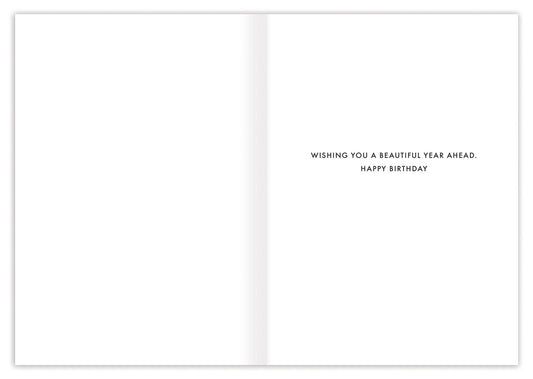 Birthday Card; Beach